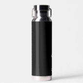 Black Personalisiert Wedding Bridesmaid Trinkflasche (Vorne)