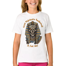 🖤 Black Pharaoh Mummy Halloween T-Shirt 👻 🎃
