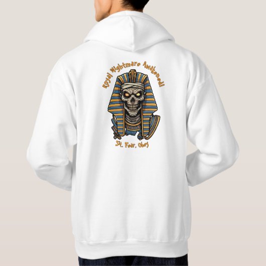 🖤 Black Pharaoh Mummy Sweatshirt 🎃 👑 (Rückseite)