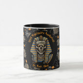 🖤 Black Pharaoh Mummy Tasse 🎃 ☕ 👑 (Zentrum)