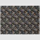 🖤 Black Pharaoh Mummy Tissue Paper 🎃 👑 Seidenpapier (Vorderseite)