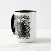 Black Phillip "Live Delicious" Tasse (Vorderseite Links)
