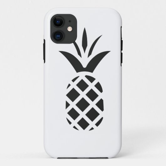 Black Pine Apple Case-Mate iPhone Hülle (Rückseite)
