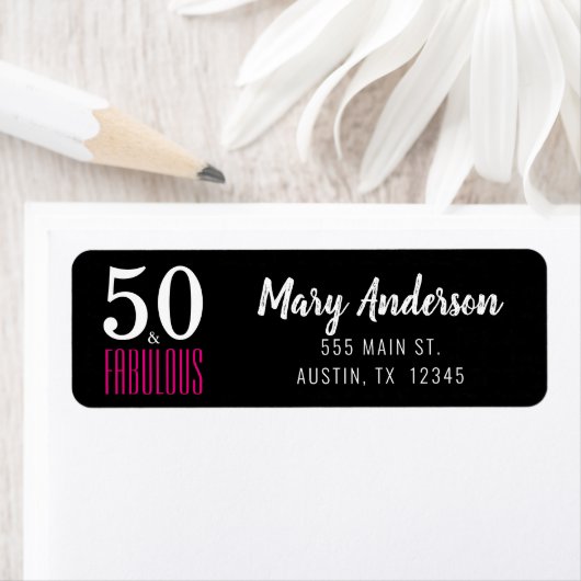 Black Pink 50 und fabelhafte Geburtsskriptadresse (Insitu)