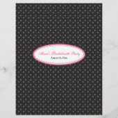 Black & Pink Bride Libs Spiel (Rückseite)