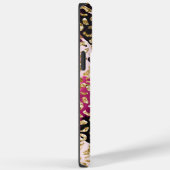 Black Pink Gold Leopard Case-Mate iPhone Hülle (Rückseite / Rechts)