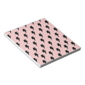 Black Pink Lightning Y2K Indie Bold Notes Notizblock (angewinkelt)