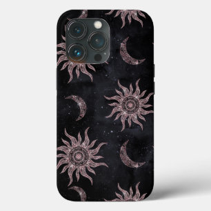 Black Pink Moon Sun Mandala Case-Mate iPhone Hülle