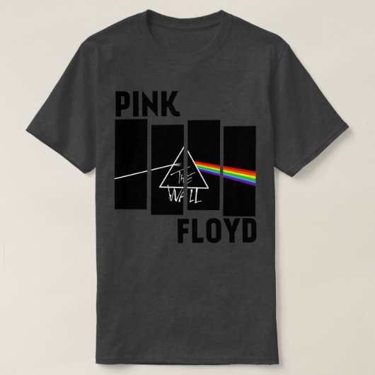 Black PinksFloyd Art Music-Geschenk T-Shirt (Design vorne)