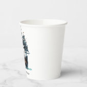 Black Pirate Ship Birthday Pappbecher (Links)