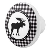 Black Plaid Keramikknauf (Rechts)