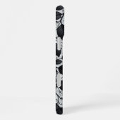 Black Plant Leaves iPhone 16 case Hülle (Rechte Seite)