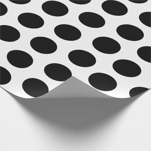 Black Point Regular Geschenkpapier (Ecke)
