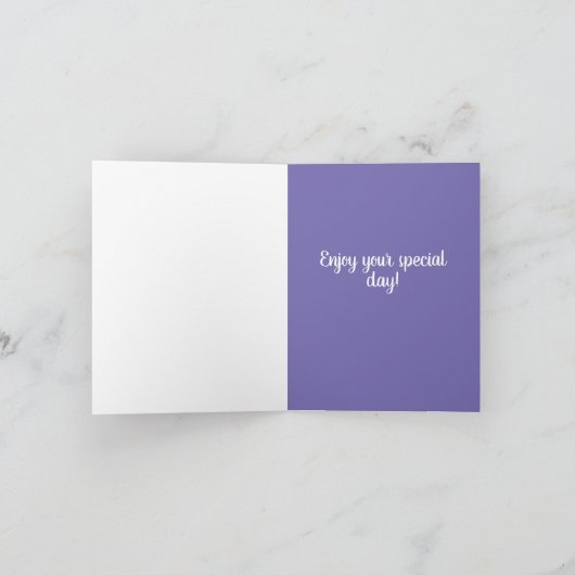 Black Pointer Puppy Feiertagskarte (Innenseite)