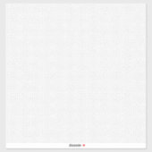 Black Polka Dot Seamless Pattern | Tiny Dots Aufkleber (Blatt)