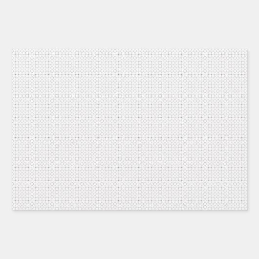 Black Polka Dot Seamless Pattern | Tiny Dots Geschenkpapier Set (Vorderseite 2)