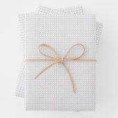 Black Polka Dot Seamless Pattern | Tiny Dots Geschenkpapier Set (Beispiel)
