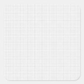 Black Polka Dot Seamless Pattern | Tiny Dots Quadratischer Aufkleber (Vorderseite)