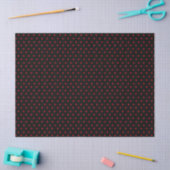 Black Polka Dot Seidenpapier (Basteln)