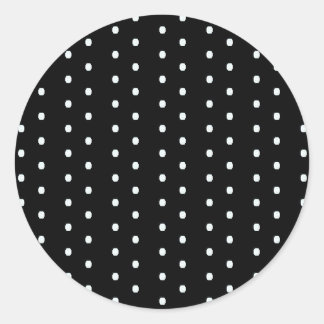 Black Polka Dot Stickers