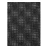 Black Polka Dots Table Geburtstagsparty Tischdecke (Vorderseite)