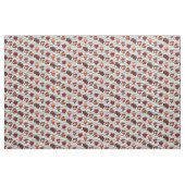 Black Polka Dotted Mama Tattoo Stoff (Yard (91,4 cm))