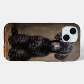 Black Poodle Case-Mate iPhone Hülle (Rückseite (Horizontal))