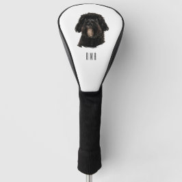 Black Poodle Golf Headcover