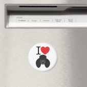 Black Poodle Magnet (In Situ (Geschirrspüler))