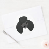 Black Poodle Stickers (Umschlag)