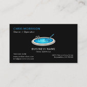 Black Pool Services Professional Visitenkarte (Vorderseite)
