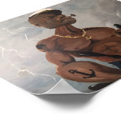 "Black Popeye" Poster (Ecke)