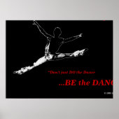 Black Poster ERT Dance Project #1 (Vorne)