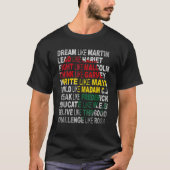 Black Power Shirt History Month African American P (Vorderseite)