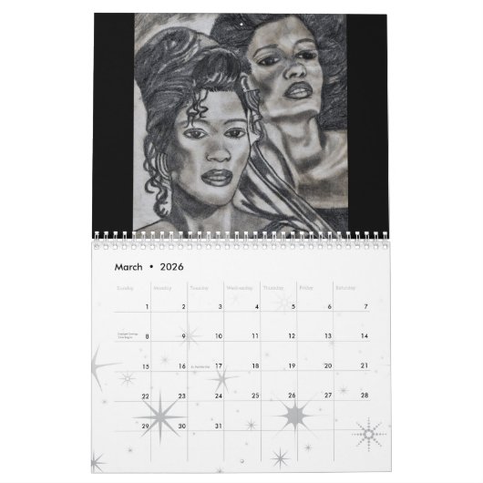 BLACK PRID Kalender (Mär 2026)