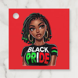 Black Pride Lady Geschenkanhänger
