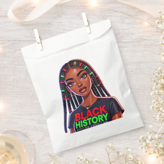 Black Pride Lady Geschenktütchen (Ausgeschnitten)