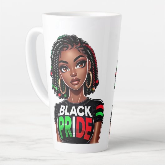 Black Pride Lady Milchtasse (Linke Ecke)