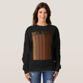 Black Pride Melanin Queens Kings St Patrick's Day Sweatshirt (Vorne ganz)