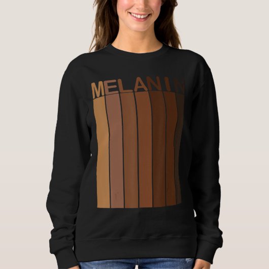 Black Pride Melanin Queens Kings St Patrick's Day Sweatshirt (Vorderseite)
