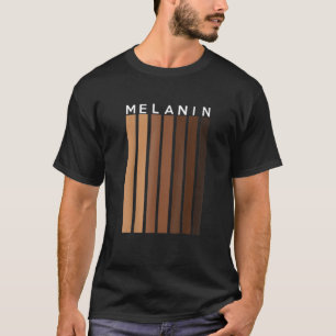 Black Pride Melanin Tshirt für Frauen Männer Afro 