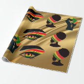 Black Pride Wrapping Paper Geschenkpapier (Ungerollt)