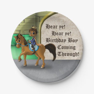 Black Prince Birthday Pappteller