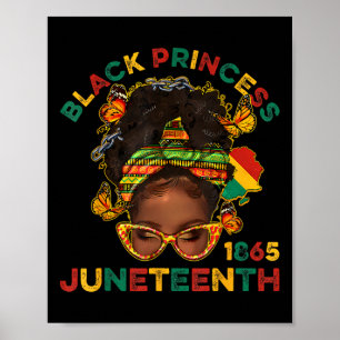 Black Princes Juneteenth 1865 Geschichtsmonat Mela Poster