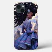 Black Princess Fantasy Art Case-Mate iPhone Hülle (Rückseite)