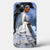 Black Princess Fantasy Art Case-Mate iPhone Hülle (Rückseite)