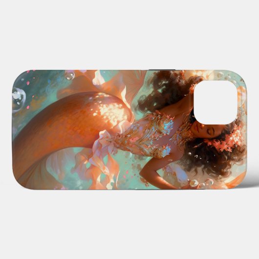 Black Princess Fantasy Art Case-Mate iPhone Hülle (Rückseite (Horizontal))