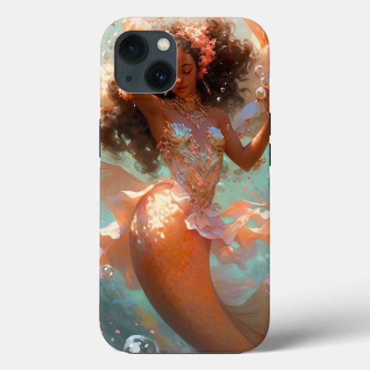 Black Princess Fantasy Art Case-Mate iPhone Hülle (Rückseite)