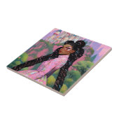 Black Princess Fantasy Art Fliese (Seite)
