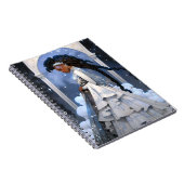 Black Princess Fantasy Art Notizblock (Rechte Seite)